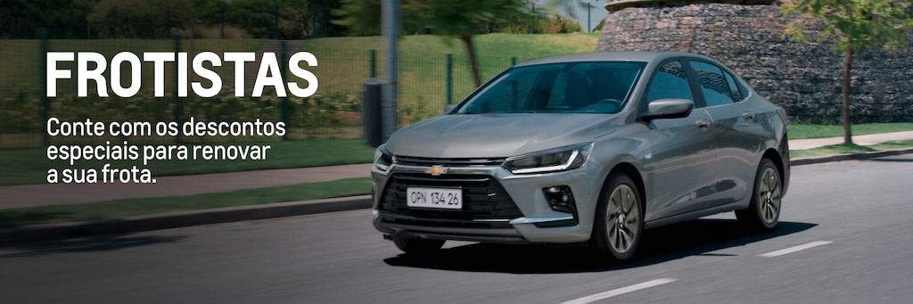 Conheça as vantagens de vendas diretas para frotas de carros da Chevrolet Pedragon Recife