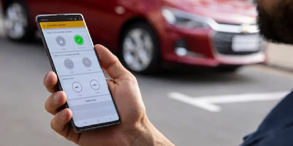 Mais conectividade com seu Chevrolet usando aplicativo MyChevrolet do OnStar saiba mais na Pedragon Recife